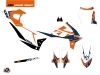 KTM 690 SMC R Street Bike Gravity Graphic Kit Blue