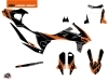 KTM 690 SMC R Dirt Bike Gravity Graphic Kit Orange
