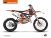 Kit Déco Moto Cross Gravity KTM 85 SX Bleu