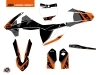 KTM 85 SX Dirt Bike Gravity Graphic Kit Orange