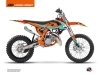 KTM 85 SX Dirt Bike Gravity Graphic Kit Green