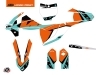 KTM 85 SX Dirt Bike Gravity Graphic Kit Green