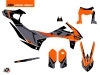 KTM 690 ENDURO R Dirt Bike Gravity Graphic Kit Grey