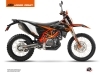 Kit Déco Moto Gravity KTM 690 ENDURO R Orange