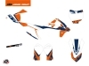 KTM SX-E 5 Dirt Bike Gravity Graphic Kit Blue