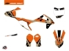 KTM SX-E 5 Dirt Bike Gravity Graphic Kit Orange Sand