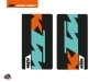 Graphic Kit Fork protection stickers Gravity Dirt Bike KTM SX-SXF EXC-EXCF Green