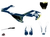 Kit Déco Moto Cross Halftone Husqvarna FC 250 Blanc Bleu