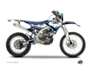 Yamaha 250 WRF Dirt Bike Hangtown Graphic Kit Blue