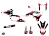 Yamaha 250 WRF Dirt Bike Hangtown Graphic Kit Red