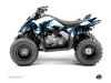 Kit Déco Quad Hangtown Yamaha 90 Raptor Bleu