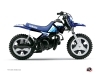 Kit Déco Moto Cross Hangtown Yamaha PW 50 Bleu