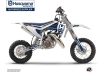 Kit Déco Moto Cross Heritage Husqvarna TC 50 Blanc