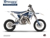 Kit Déco Moto Cross Heritage Husqvarna TC 65 Blanc