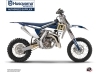 Kit Déco Moto Cross Heritage Husqvarna TC 65 Bleu