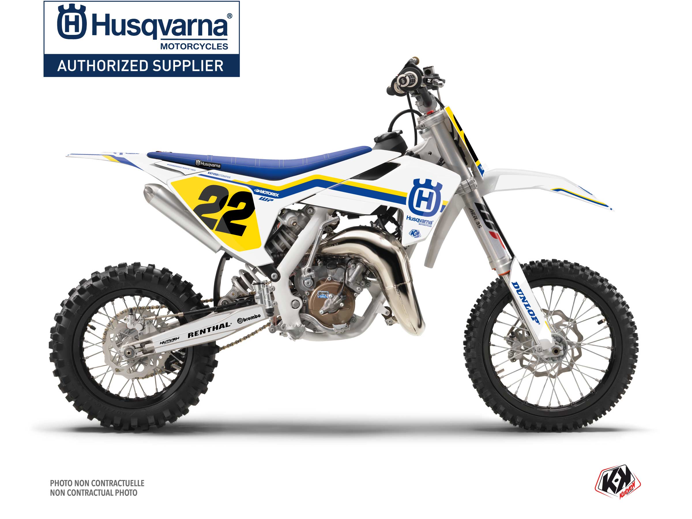 Kit Déco Motocross Heritage K23 Husqvarna Tc 65