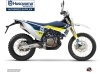 Kit Déco Moto Cross Heyday Husqvarna 701 Enduro Bleu Jaune