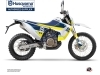Kit Déco Moto Cross Heyday Husqvarna 701 Enduro LR Bleu Jaune