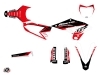 Kit Déco Moto Cross Inkline Fantic 250 XX Rouge