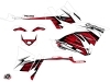 Polaris 450 Sportsman ATV Jungle Graphic Kit Red