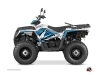 Kit Déco Quad Jungle Polaris 570 Sportsman Forest Bleu