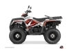 Kit Déco Quad Jungle Polaris 570 Sportsman Forest Rouge