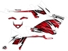 Polaris 570 Sportsman Touring ATV Jungle Graphic Kit Red