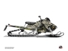 Polaris Axys Snowmobile Kamo Graphic Kit Green Yellow