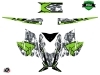 Arctic Cat Pro Climb Snowmobile Kamo Graphic Kit Grey Green