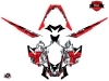 Skidoo REV XP Snowmobile Kamo Graphic Kit Grey Red