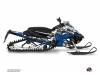 Kit Déco Motoneige Kamo Yamaha Sidewinder Gris Bleu