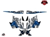 Yamaha Sidewinder Snowmobile Kamo Graphic Kit Grey Blue