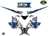 Yamaha SR Viper Snowmobile Kamo Graphic Kit Grey Blue
