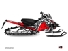 Yamaha SR Viper Snowmobile Kamo Graphic Kit Grey Red