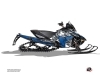 Kit Déco Motoneige Kamo Arctic Cat Thundercat Gris Bleu