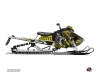 Polaris Axys Snowmobile Keen Graphic Kit Grey Yellow