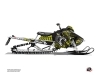 Polaris Axys Snowmobile Keen Graphic Kit Neon Grey