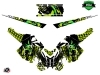 Polaris Axys Snowmobile Keen Graphic Kit Green