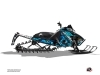 Arctic Cat Pro Climb Snowmobile Keen Graphic Kit Blue