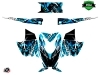 Kit Déco Motoneige Keen Arctic Cat Pro Climb Bleu