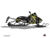 Arctic Cat Pro Climb Snowmobile Keen Graphic Kit Neon Grey