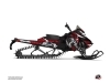 Skidoo REV XM Snowmobile Keen Graphic Kit Grey Red