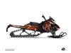 Skidoo REV XM Snowmobile Keen Graphic Kit Orange