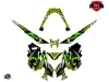 Skidoo REV XM Snowmobile Keen Graphic Kit Green