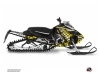 Kit Déco Motoneige Keen Yamaha Sidewinder Gris Jaune