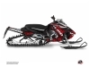 Kit Déco Motoneige Keen Yamaha Sidewinder Gris Rouge