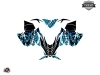 Yamaha SR Viper Snowmobile Keen Graphic Kit Blue