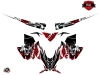 Yamaha SR Viper Snowmobile Keen Graphic Kit Grey Red