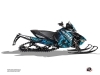 Kit Déco Motoneige Keen Arctic Cat Thundercat Bleu