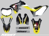 Suzuki 250 RMZ Dirt Bike Kenny Graphic Kit